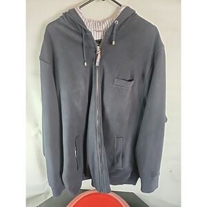 Architect of comfort True measure of a man blue Zip Up Hoodie Thick! 2xl